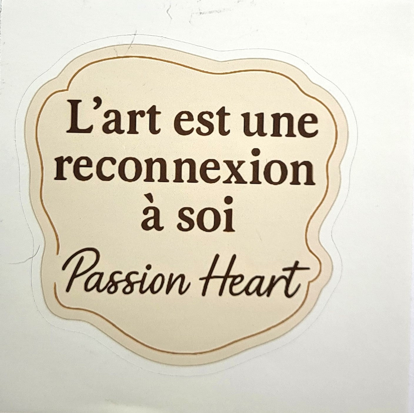 Stickers l'Art est une reconnexion à soi